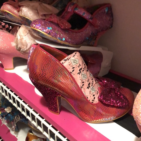 Irregular Choice Pink Nick of Time - Picture 3 of 7
